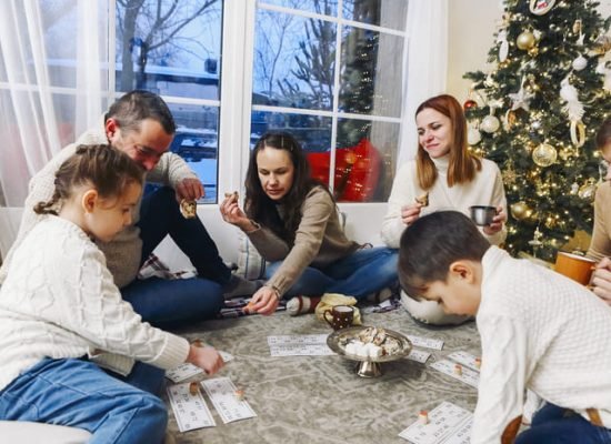 Идеи для семейных игр на Новый год