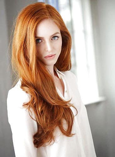 Светло-рыжий цвет волос