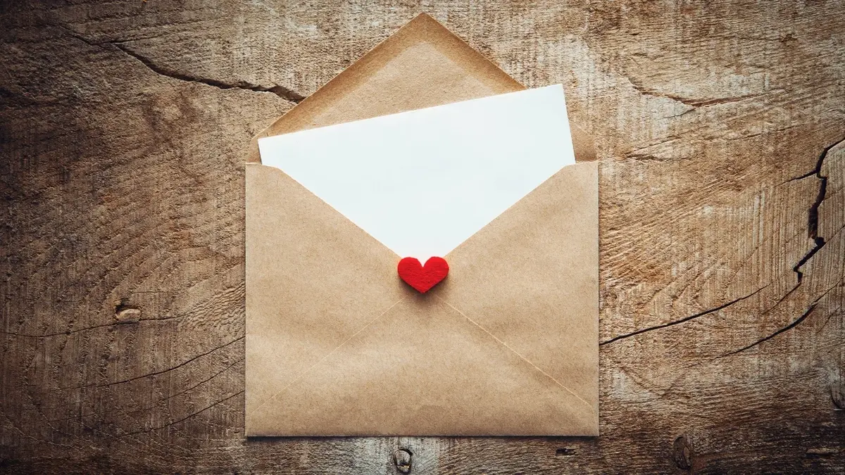 Уникальное любовное письмо