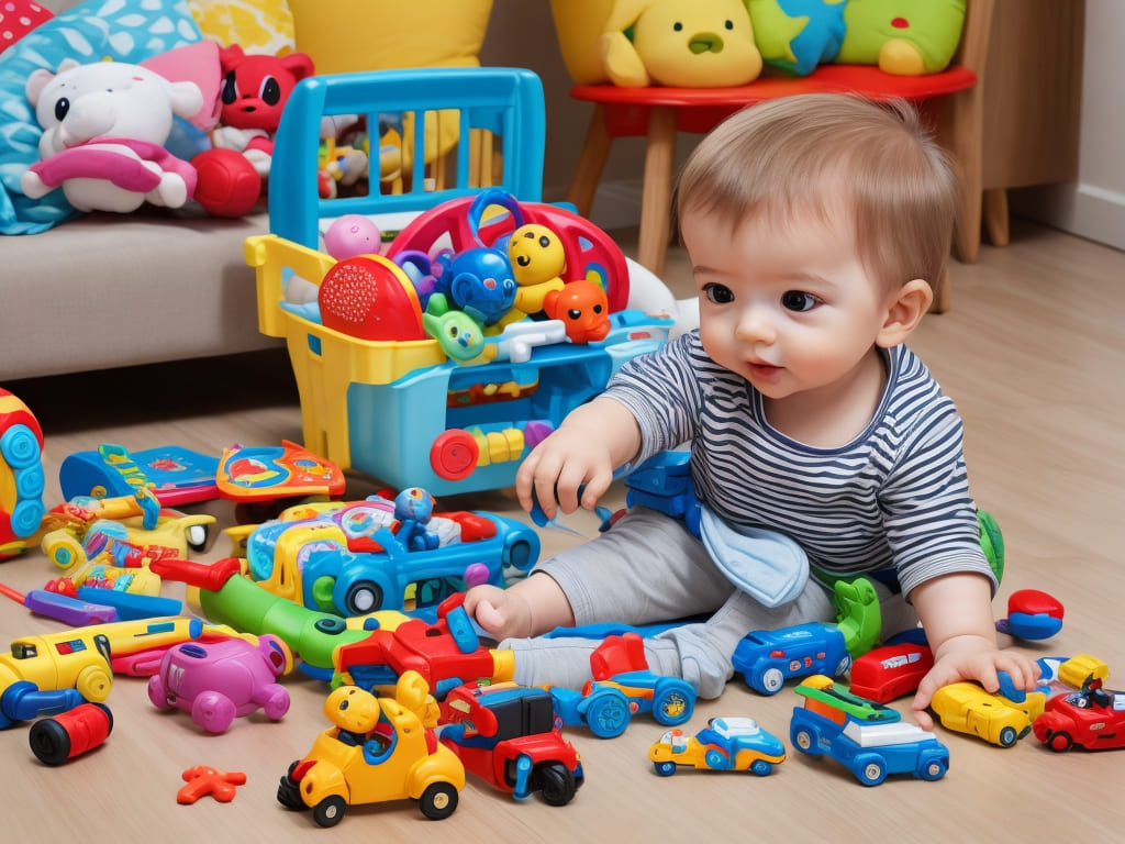 Как правильно выбрать игрушки для развития малыша?